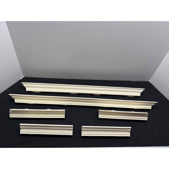 Fisher-Price Loving Family Grand Mansion Replacement Complete Cream Moldings 6 P
